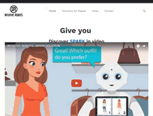 Tablet Screenshot of intuitive-robots.com